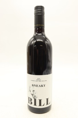(1) 2022 Sneaky Bill Merlot, Hawke's Bay
