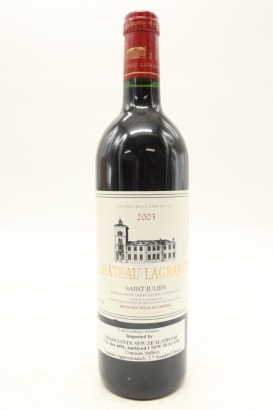(1) 2003 Chateau Lagrange, Saint-Julien