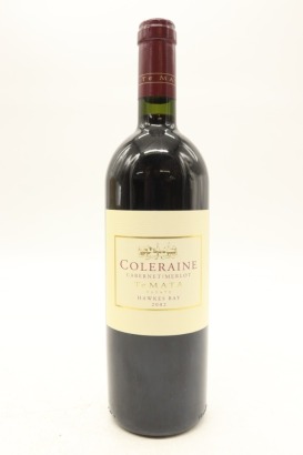 (1) 2002 Te Mata Estate Coleraine, Hawke's Bay