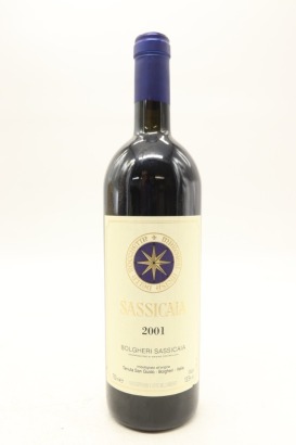 (1) 2001 Tenuta San Guido Sassicaia Bolgheri, Tuscany [JR19]