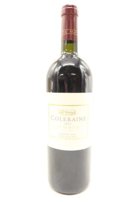 (1) 2005 Te Mata Estate Coleraine, Hawke's Bay