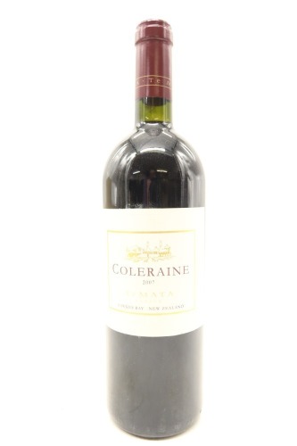 (1) 2007 Te Mata Estate Coleraine, Hawke's Bay