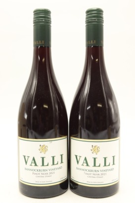(2) 2021 Valli Bannockburn Vineyard Pinot Noir, Bannockburn