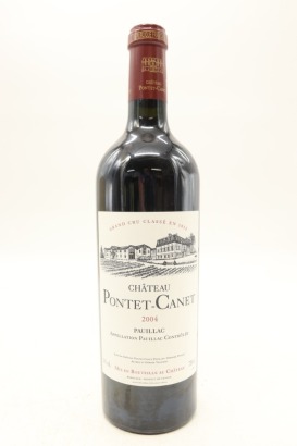 (1) 2004 Chateau Pontet-Canet, Pauillac [JR17]