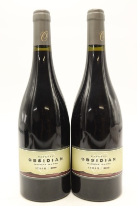 (2) 2019 Obsidian Reserve Syrah, Waiheke Island