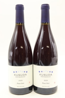 (2) 2023 Kusuda Pinot Noir, Martinborough