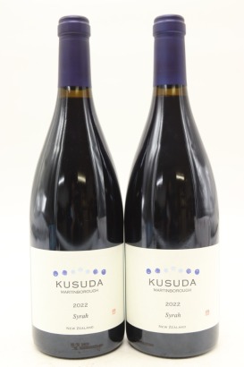 (2) 2022 Kusuda Syrah, Martinborough
