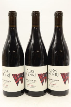 (3) 2023 Clos Henri 'Waimaunga Windblown Clays' Pinot Noir, Marlborough