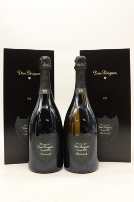 (2) 2004 Dom Perignon P2 Plenitude Brut, Champagne (GB)