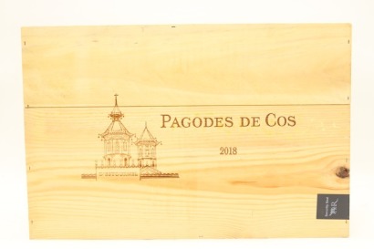 (6) 2018 Chateau Cos d'Estournel 'Les Pagodes de Cos', Saint-Estephe (OWC)
