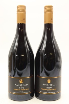 (2) 2019 Amisfield RKV - Rocky Knoll Vineyard Reserve Pinot Noir, Central Otago