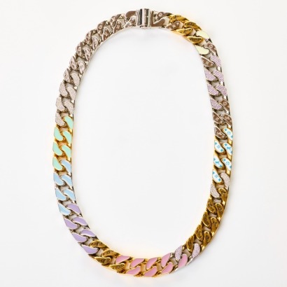 Louis Vuitton, Soapy Chain Necklace, circa 2020 Collection