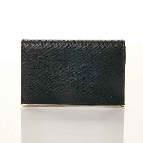 Prada, Black Saffiano Card Holder