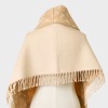 Burberry, Beige Reversible 55% Wool / 45% Cashmere Cape - 3