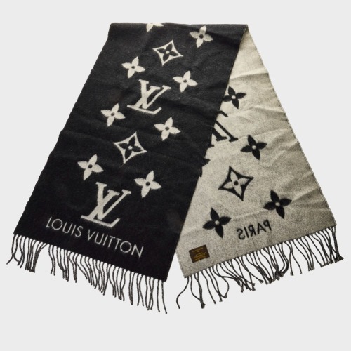 Louis Vuitton, 100% Cashmere Reykjavik Scarf