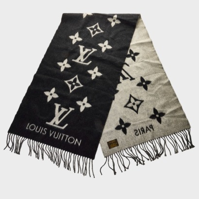 Louis Vuitton, 100% Cashmere Reykjavik Scarf