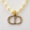 Christian Dior, Faux Pearl and Crystal Choker with Box