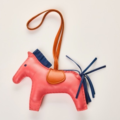 Herm&egrave;s, Rodeo MM Agneau Milo Bag Charm