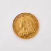 22ct Yellow Gold, 1895 Full Sovereign Coin - 2
