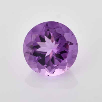 Loose, 15.10ct Round Mixed Cut Amethyst
