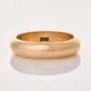 9ct Rose Gold, 4.80mm Wide Plain Band, SIze M 1/2