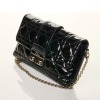 Christian Dior, Black Patent Leather Wallet on Chain - 2