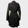 Burberry, Black Kensington Long Trench Coat. Size 18 UK /Size 16 US - 2