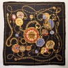 Herm&egrave;s, 100% Silk Scarf with Box