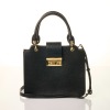 Furla, Black 2-Way Leather Handbag