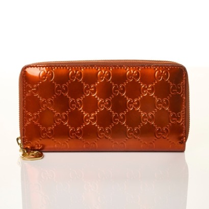 Gucci, Guccisima Zip Around Wallet
