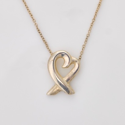 Tiffany & Co, Sterling Silver &lsquo;Loving Heart&rsquo; Pendant