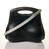 Chanel, Black Leather Millenium Bag, circa 1997-1999
