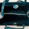 Fendi, Cobalto Blue Leather 2Jours Tote Bag - 4