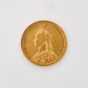 22ct Yellow Gold, 1892 Full Sovereign Coin - 2