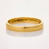 18ct Yellow Gold, 2.66mm Wide Plain Band