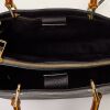 Gucci, Black Leather Bamboo Handle Tote Bag - 4
