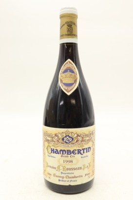 (1) 1998 Domaine Armand Rousseau Pere et Fils Chambertin Grand Cru, Cote de Nuits