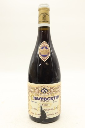 (1) 2000 Domaine Armand Rousseau Pere et Fils Chambertin Grand Cru, Cote de Nuits