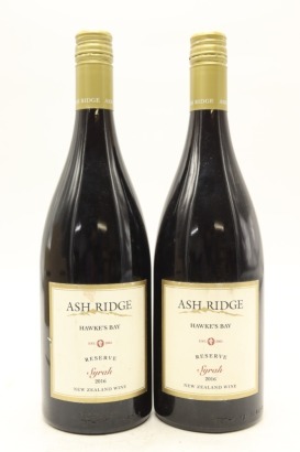 (2) 2016 Ash Ridge Reserve Syrah, Bridge Pa Triangle