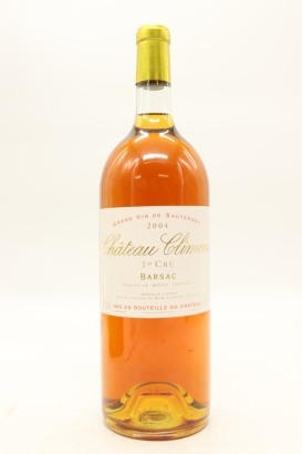 (1) 2004 Chateau Climens, Sauternes - Barsac, 1500ml [JR17]