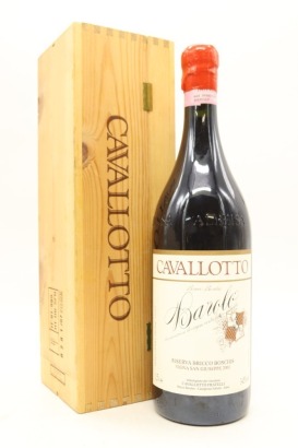 (1) 2001 Cavallotto Bricco Boschis Vigna San Giuseppe, Barolo Riserva DOCG, 1500ml (GB) [RP96]