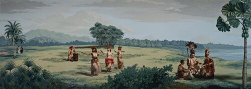 LISA REIHANA Omai & Obeera, Hawaiian Hula, Chiefly Pursuits (00000_00525), 2017, still from the Pursuit of Venus [infected]