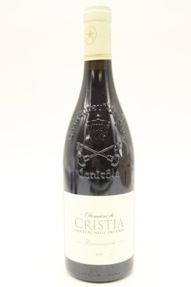 (1) 2019 Domaine de Cristia Chateauneuf-du-Pape Cuvee Renaissance, Rhone [JR16.5]