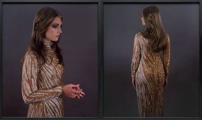 YVONNE TODD Female Study (Gold)
