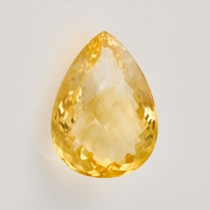 One Loose, 89.00ct Pear Shaped Citrine