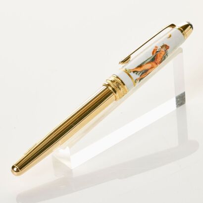 Montblanc, Meissen Annual Edition 2006 Venetian Carnival &ndash; Pantalone Fountain Pen