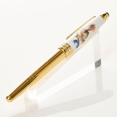 Montblanc, Meissen Annual Edition 2005 Mythical Creatures &ndash; "Bird of Paradise" Fountain Pen