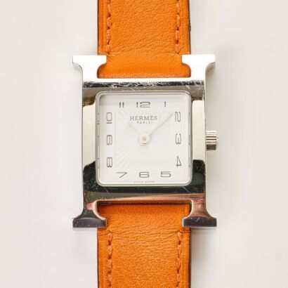 Herm&egrave;s, 21mm Heure H Ladies Quartz Wristwatch, circa 2013