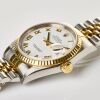 Stainless Steel / 18ct Yellow Gold, 36mm Rolex Datejust 16233 Y serial Wristwatch, circa 2002 - 2