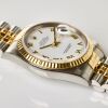 Stainless Steel / 18ct Yellow Gold, 36mm Rolex Datejust 16233 Y serial Wristwatch, circa 2002 - 3
